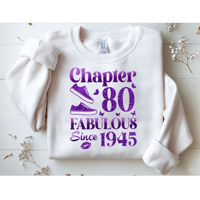 Chapter 80 Fabulous Since 1945 80Th Birthday Sweatshirt