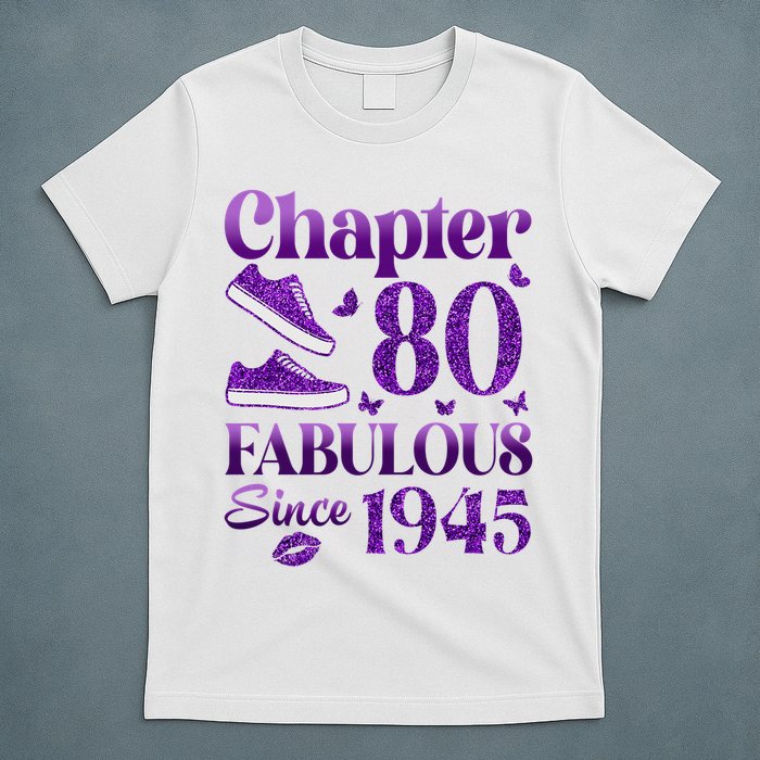 Chapter 80 Fabulous Since 1945 80Th Birthday T-Shirt