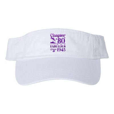 Chapter 80 Fabulous Since 1945 80Th Birthday Visor