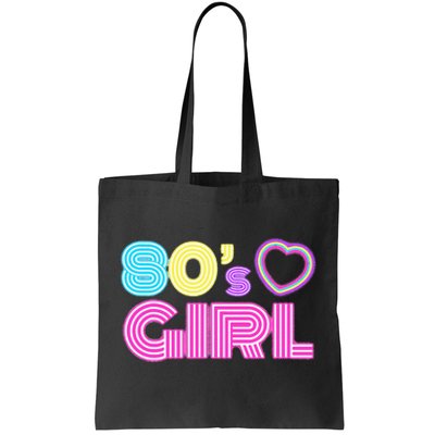 Cool 80s Girl For Women Mom 1980S Birthday Tote Bag