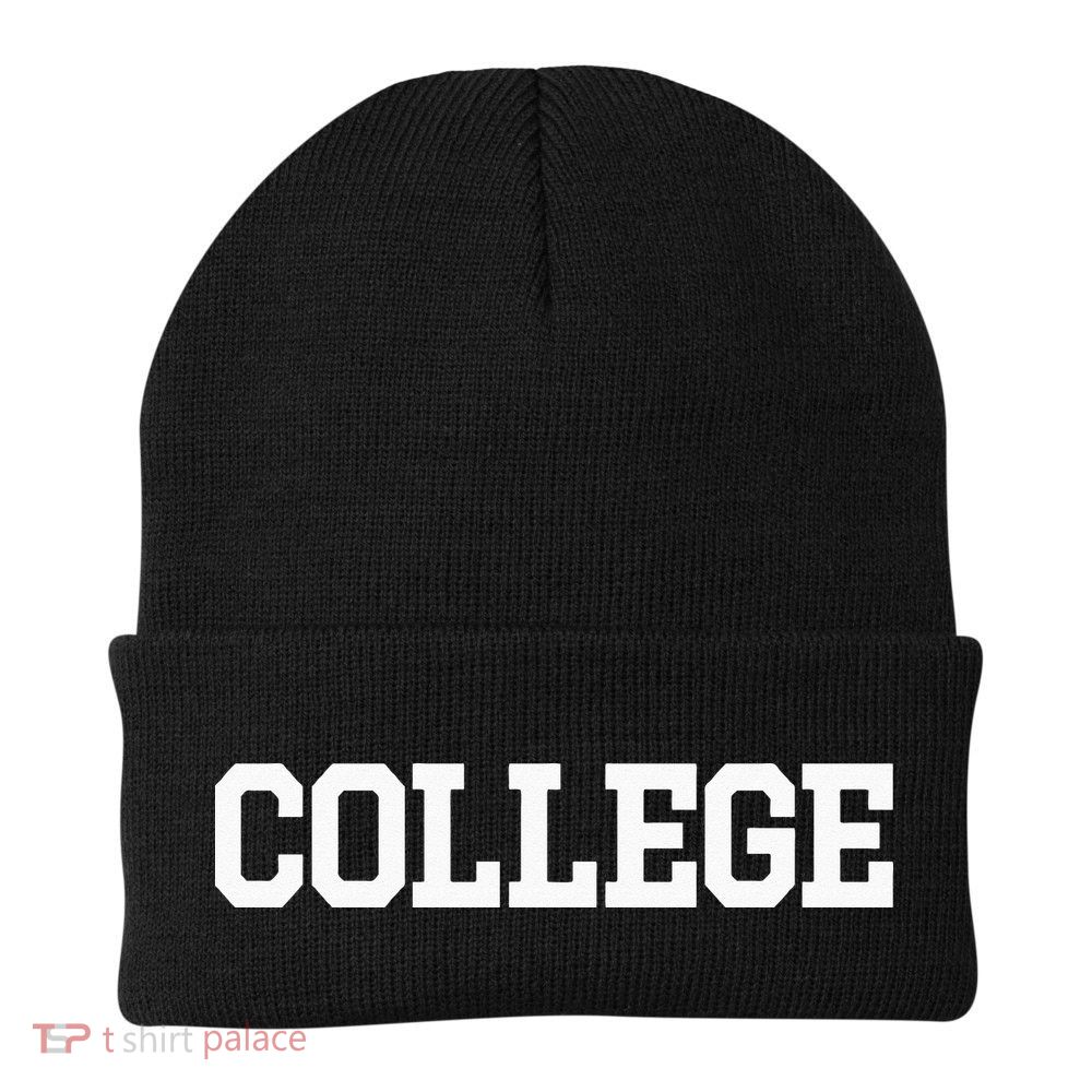 College 80s Party Animal Retro Beanie