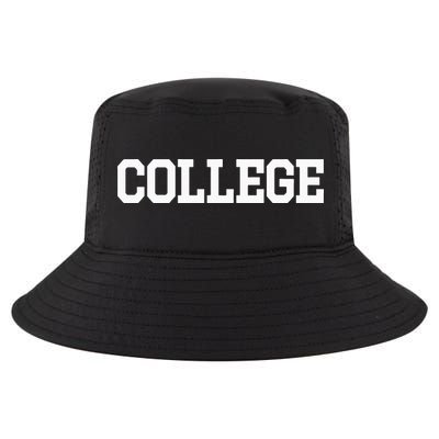 College 80s Party Animal Retro Cool Comfort Performance Bucket Hat