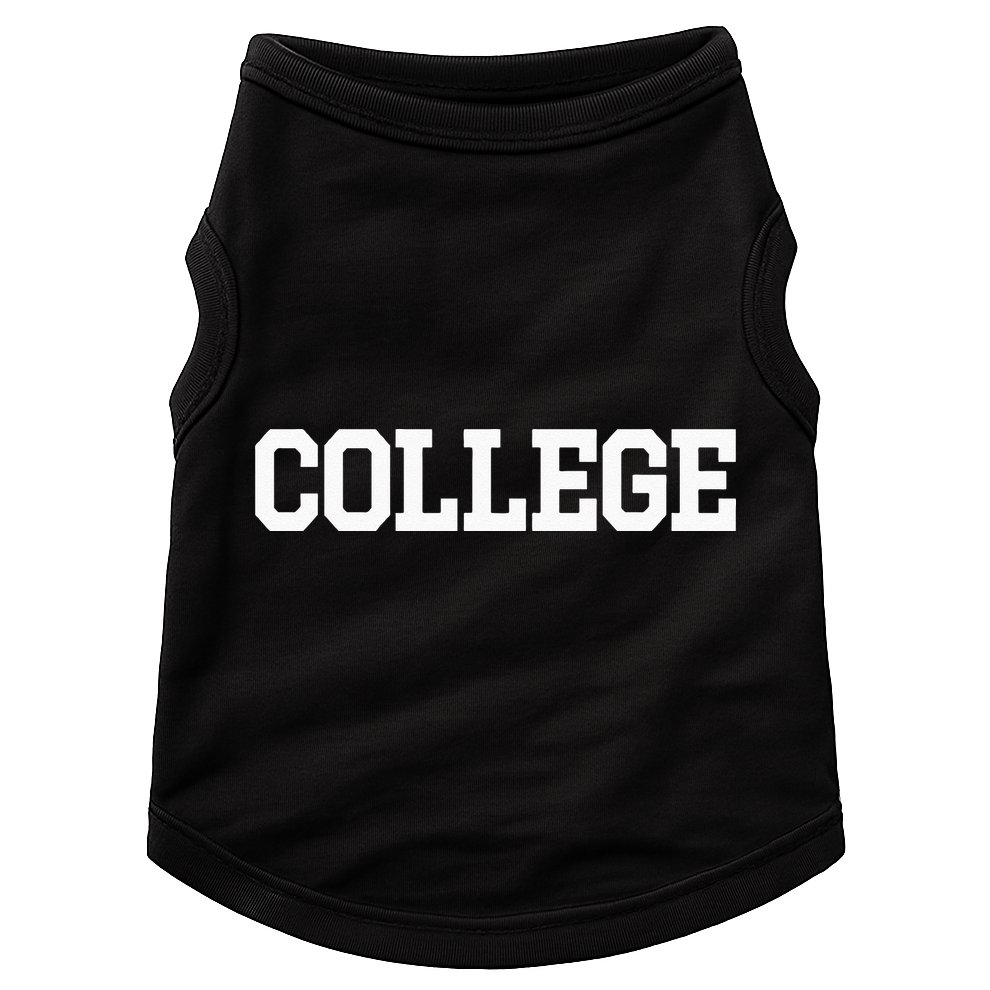 College 80s Party Animal Retro Doggie Tank