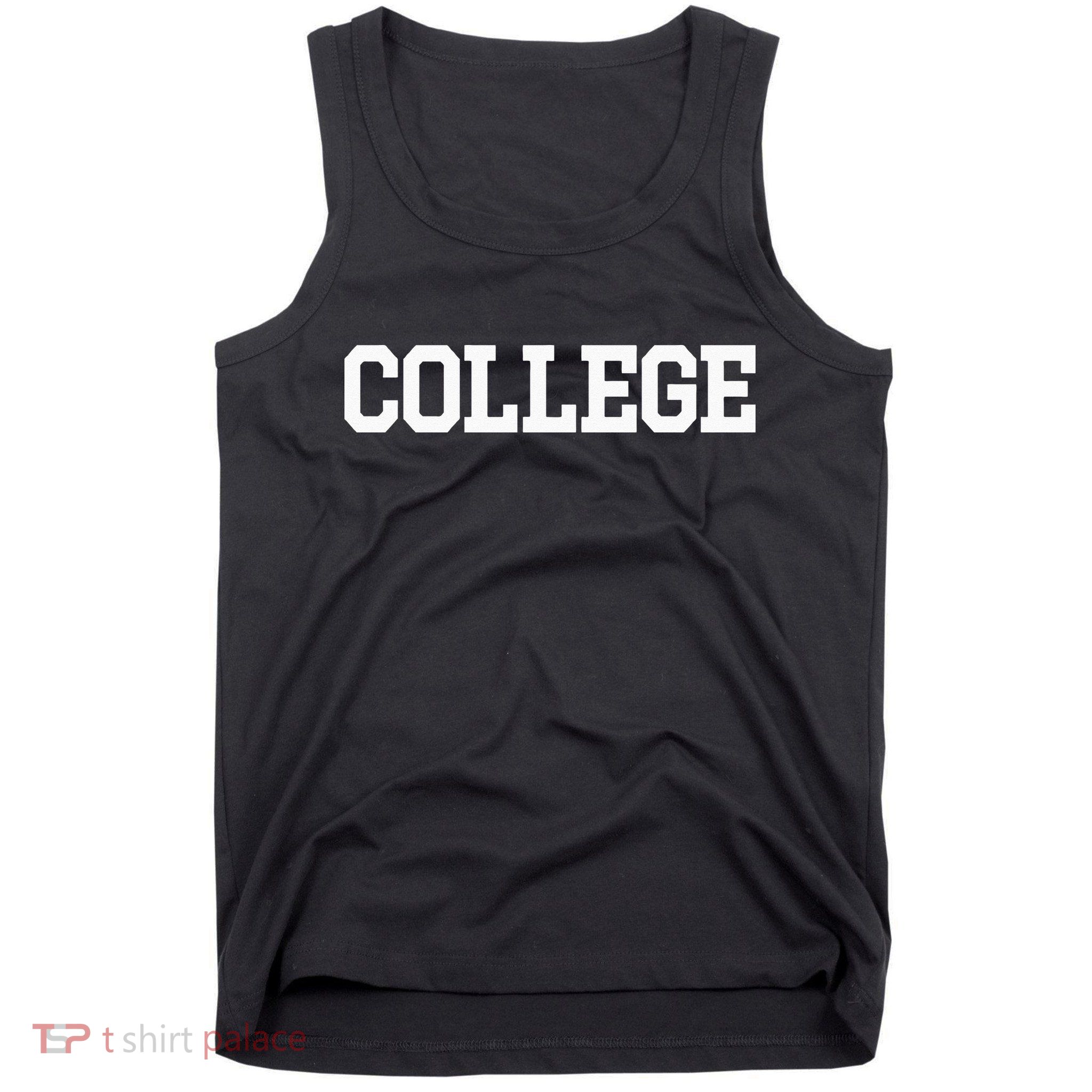 College 80s Party Animal Retro Tank Top