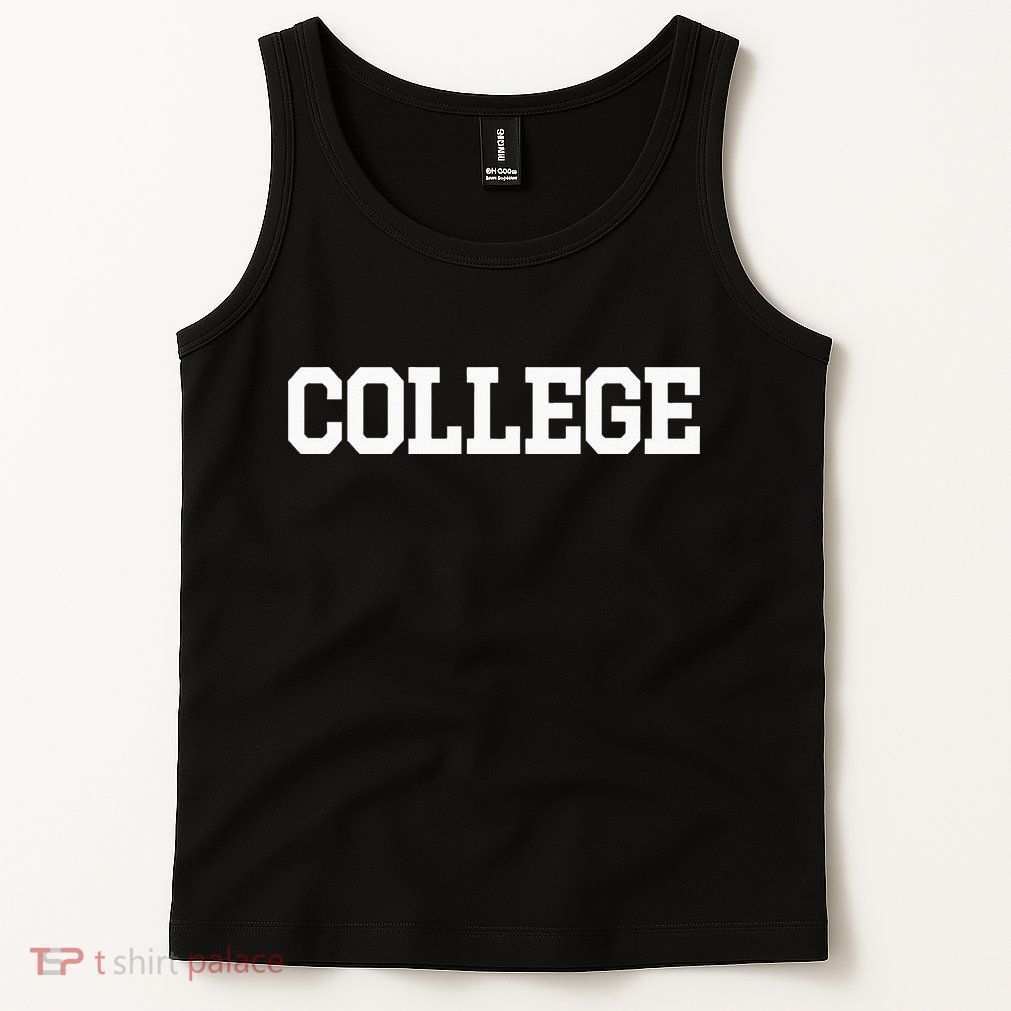 College 80s Party Animal Retro Tank Top