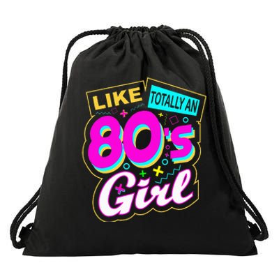 Cool 80's Retro Fashion Throwback Culture Party Lover Drawstring Bag