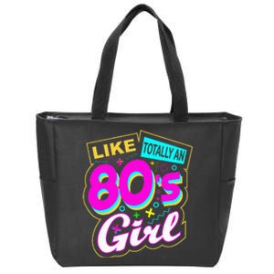 Cool 80's Retro Fashion Throwback Culture Party Lover Zip Tote Bag