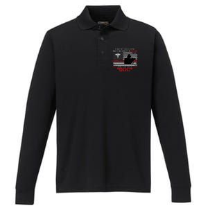 Corpsman 8404 Title Doc DD214 Gift For Corpsman Veteran Performance Long Sleeve Polo