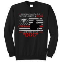 Corpsman 8404 Title Doc DD214 Gift For Corpsman Veteran Sweatshirt