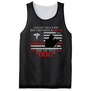 Corpsman 8404 Title Doc DD214 Gift For Corpsman Veteran Mesh Reversible Basketball Jersey Tank