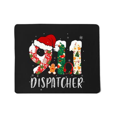Christmas 911 Dispatcher SantaS Favorite 911 Dispatcher Mousepad