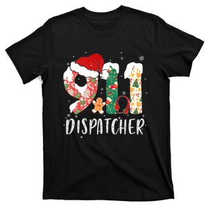 Christmas 911 Dispatcher SantaS Favorite 911 Dispatcher T-Shirt