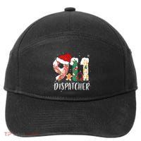 Christmas 911 Dispatcher SantaS Favorite 911 Dispatcher 7-Panel Snapback Hat