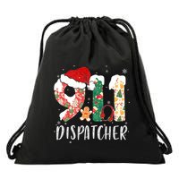 Christmas 911 Dispatcher SantaS Favorite 911 Dispatcher Drawstring Bag