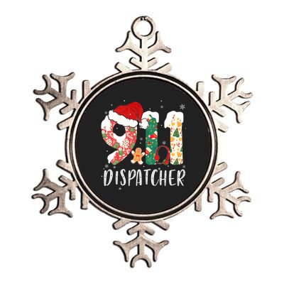 Christmas 911 Dispatcher SantaS Favorite 911 Dispatcher Metallic Star Ornament