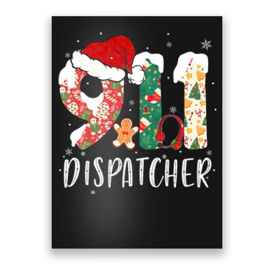 Christmas 911 Dispatcher SantaS Favorite 911 Dispatcher Poster