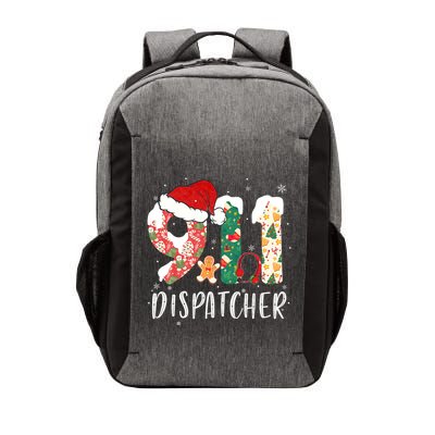Christmas 911 Dispatcher SantaS Favorite 911 Dispatcher Vector Backpack