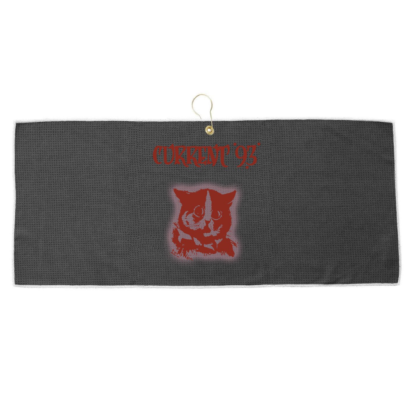 Current 93 “Thunder Perfect Mind” Large Microfiber Waffle Golf Towel