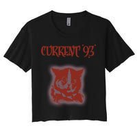 Current 93 “Thunder Perfect Mind” Women's Crop Top Tee