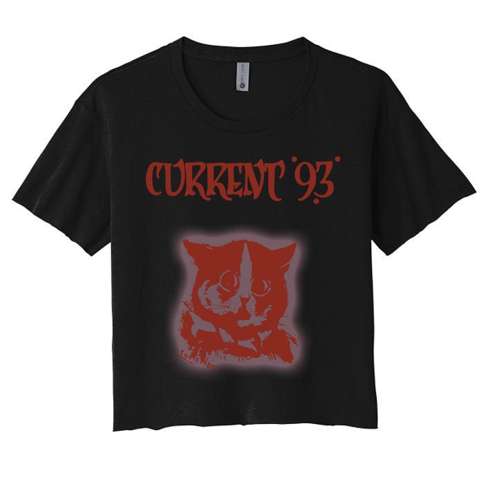 Current 93 “Thunder Perfect Mind” Women's Crop Top Tee