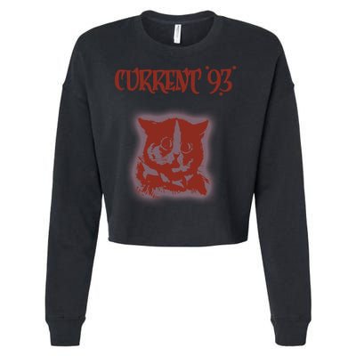 Current 93 “Thunder Perfect Mind” Cropped Pullover Crew