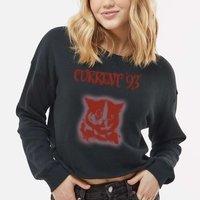 Current 93 “Thunder Perfect Mind” Cropped Pullover Crew