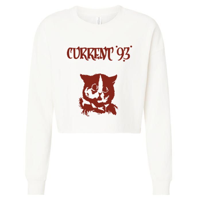 Current 93 “Thunder Perfect Mind Cropped Pullover Crew