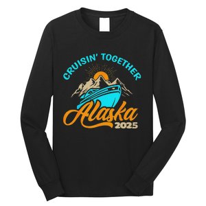 Cruising Alaska 2025 Alaskan Cruise Family Matching Long Sleeve Shirt