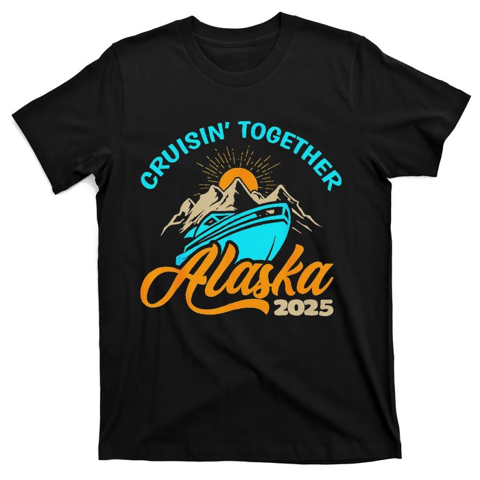 Cruising Alaska 2025 Alaskan Cruise Family Matching T-Shirt