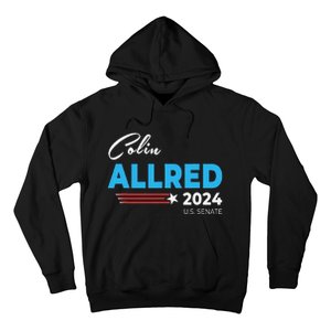 Colin Allred 2024 For Us Senate Texas Tx Democrat Senator Hoodie