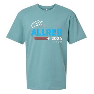 Colin Allred 2024 For Us Senate Texas Tx Democrat Senator Sueded Cloud Jersey T-Shirt