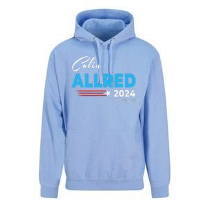 Colin Allred 2024 For Us Senate Texas Tx Democrat Senator Unisex Surf Hoodie