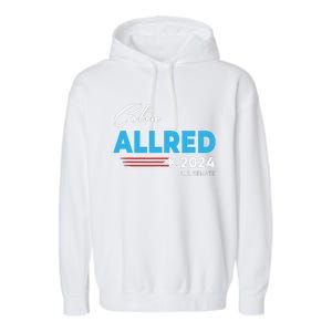 Colin Allred 2024 For Us Senate Texas Tx Democrat Senator Garment-Dyed Fleece Hoodie