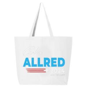 Colin Allred 2024 For Us Senate Texas Tx Democrat Senator 25L Jumbo Tote