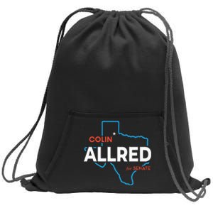 Colin Allred 2024 For Us Senate Texas Tx Democrat Senator Sweatshirt Cinch Pack Bag