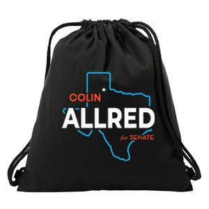 Colin Allred 2024 For Us Senate Texas Tx Democrat Senator Drawstring Bag