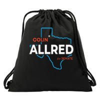 Colin Allred 2024 For Us Senate Texas Tx Democrat Senator Drawstring Bag