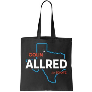 Colin Allred 2024 For Us Senate Texas Tx Democrat Senator Tote Bag