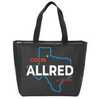 Colin Allred 2024 For Us Senate Texas Tx Democrat Senator Zip Tote Bag