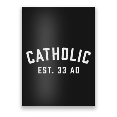Catholic Ad 33 Christian Religious Poster