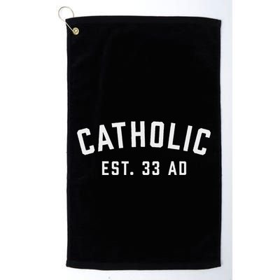 Catholic Ad 33 Christian Religious Golf Towel