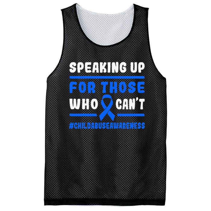 Child Abuse Awareness Month Blue Ribbon Domestic Violence Mesh Reversible Basketball Jersey Tank