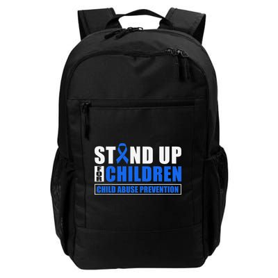 Child Abuse Awareness Month Blue Ribbon Gnome Backpack