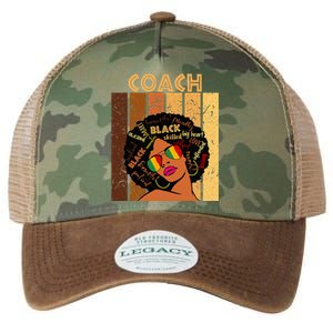 Coach Afro African American Women Black History Month Legacy Tie Dye Trucker Hat