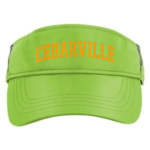 Cedarville Athletic Arch College University Style Adult Drive Performance Visor