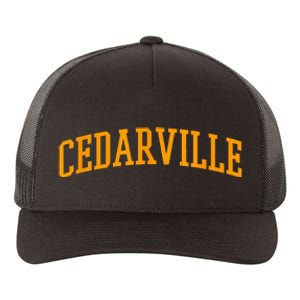 Cedarville Athletic Arch College University Style Yupoong Adult 5-Panel Trucker Hat