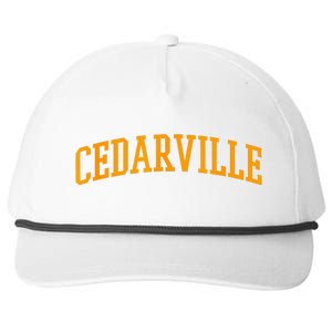 Cedarville Athletic Arch College University Style Snapback Five-Panel Rope Hat