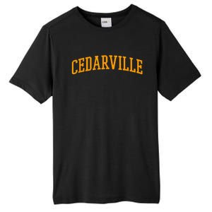 Cedarville Athletic Arch College University Style Tall Fusion ChromaSoft Performance T-Shirt