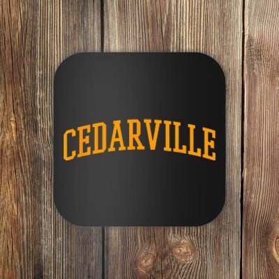 Cedarville Athletic Arch College University Style Coaster