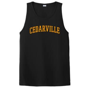 Cedarville Athletic Arch College University Style PosiCharge Competitor Tank